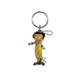 Betty Boop Hula Girl Key Ring [IGPKR4174]