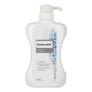 Acne Aid Gentle Liquid Cleanser เอคเน่ เอด เจลล้างหน้า สูตรอ่อนโยน 500ml.