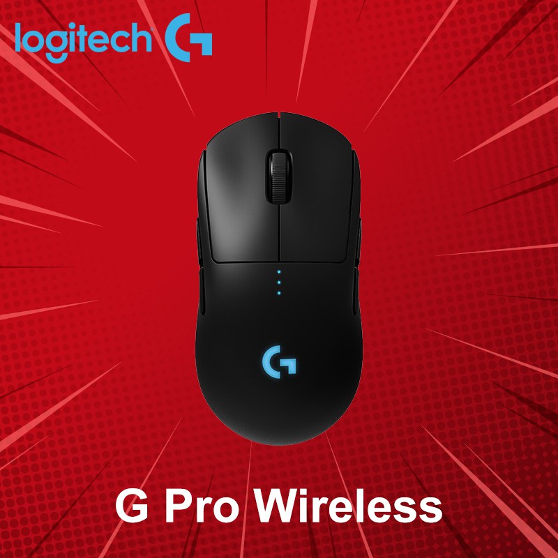 เมาส์เกมมิ่งไร้สาย Logitech รุ่น G Pro Wireless ประกันศูนย์ 2 ปี