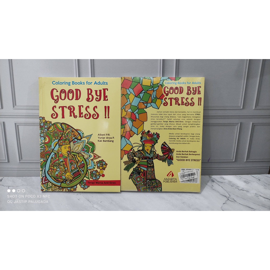 สมุดระบายสีสําหรับผู้ใหญ่ Good Bye Stress