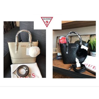 GUESS Factory Womens Mini Tote Bag  Code:B10D041062 แบรนด์แท้ 100% งาน Outlet