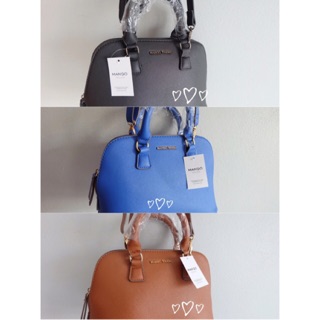 M02 - MANGO Saffiano Efface Tote Bag (พร้อมส่ง)