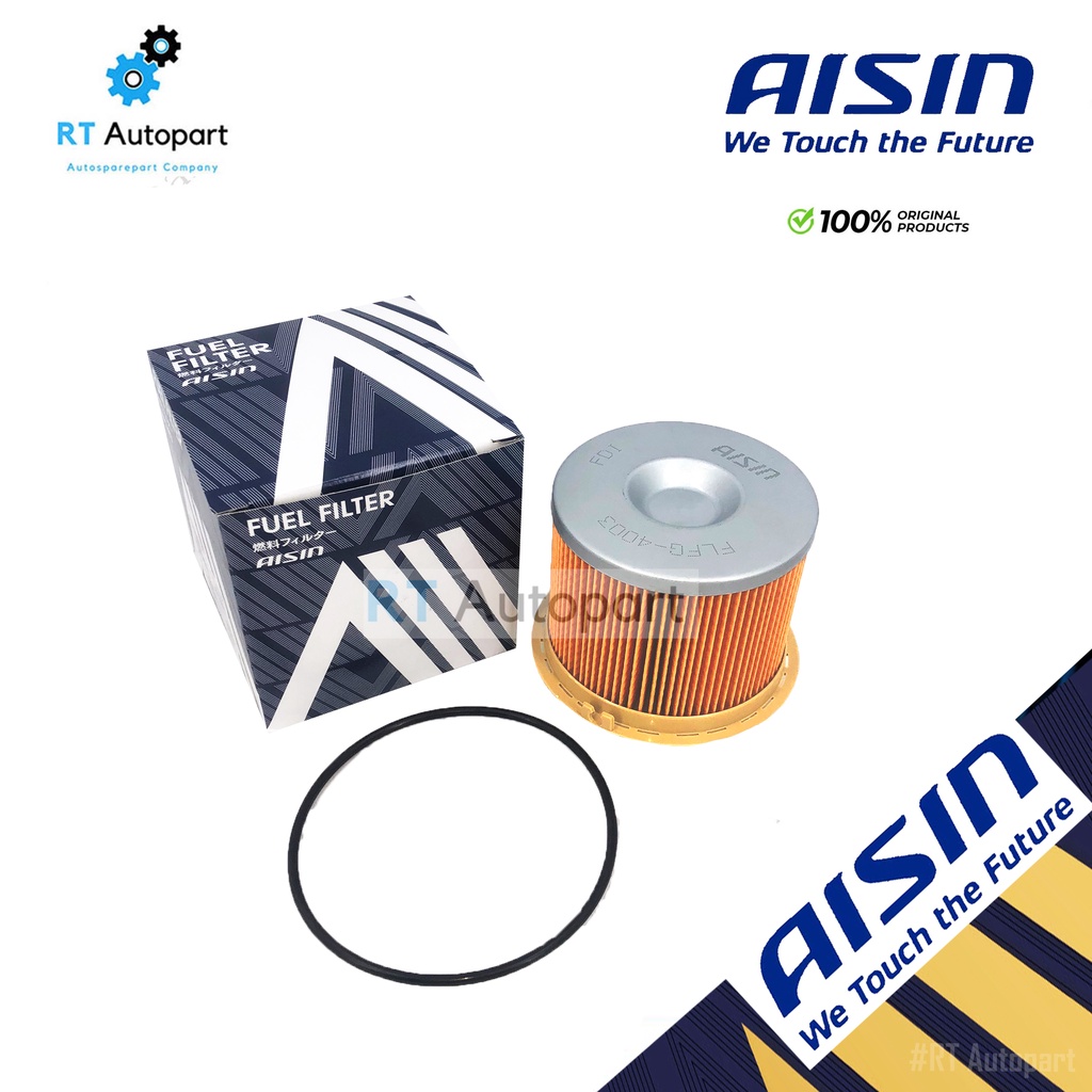 Aisin กรองโซล่า Isuzu Dmax ปี 08-12 Commonrail Mu-7 / กรองดีเซล กรองน้ำมันเชื้อเพลิง ดีแม็ก / 8-98036-321-0 / FLFG-4003