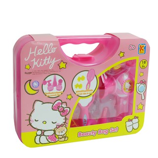 Thaiken ชุดกระเป๋าเสริมสวยของเด็ก คิตตี้ Kitty Beauty Bag Set for Kids KT-7301