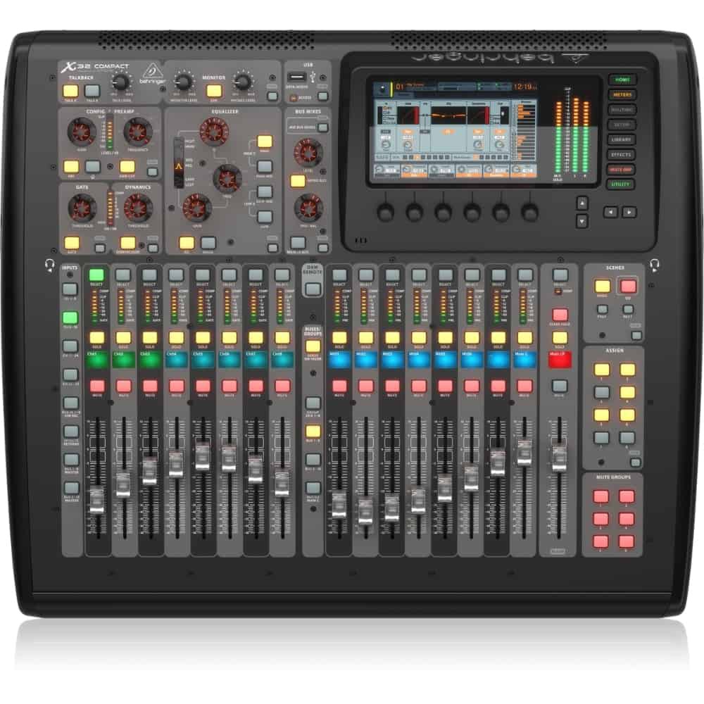 ดิจิตอลมิกเซอร์ BEHRINGER X32 COMPACT DIGITAL MIXER