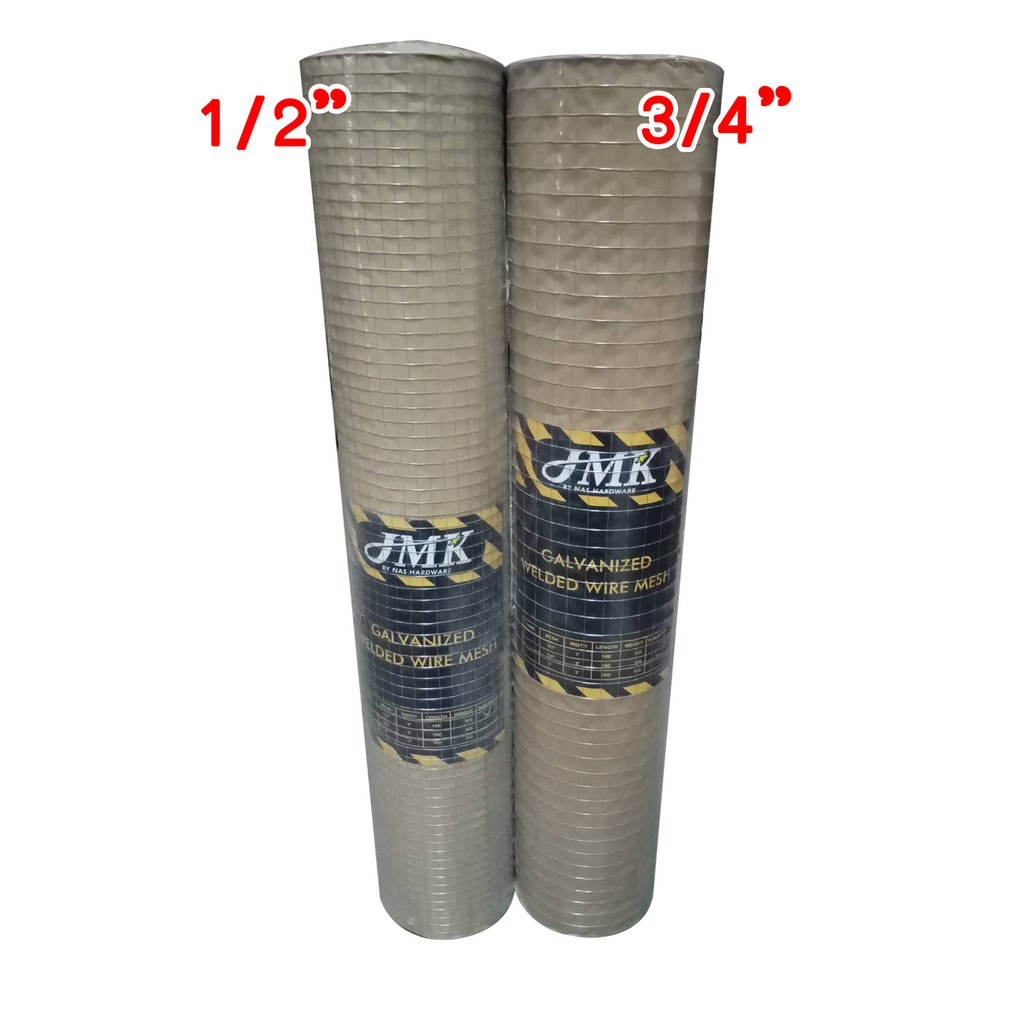 ลวดตาข่ายกรงไก่ 1/2" / 3/4" ขนาด 90x2500cm / 90x 3000cm