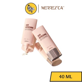 (แบบหลอด 40ML) Merrezca Skin Refreshing UV Essence เมอร์เรซกา สกิน รีเฟรชชิ่ง ยูวี เอสเซนส์ SPF50+/PA++++ #5882