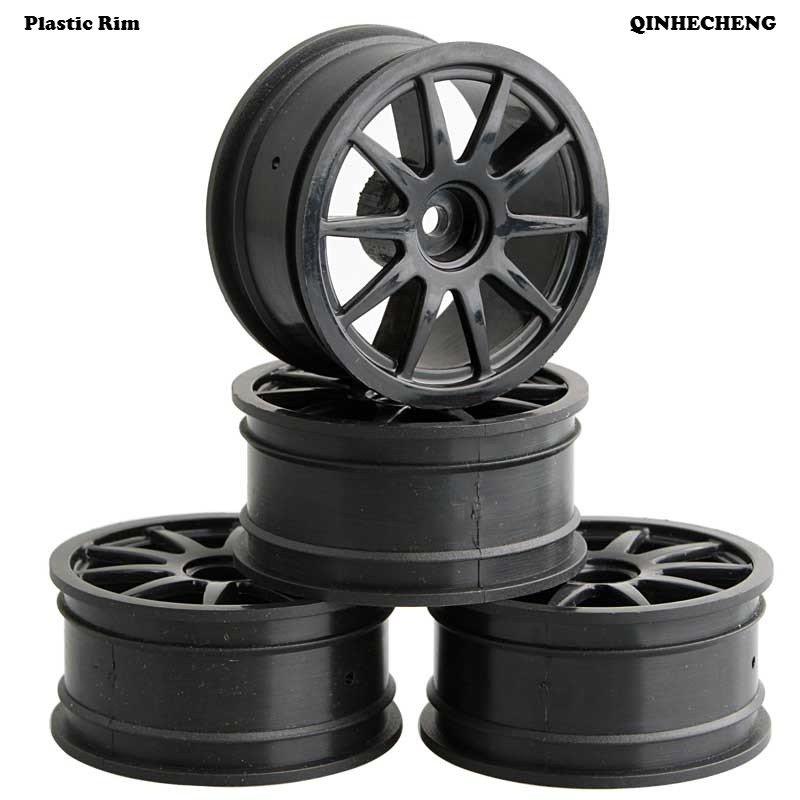 4pcs 910 Wheel Plastic Rim Offset 3mm Fit HSP HPI 1:10 On-Road Racing Car Tires