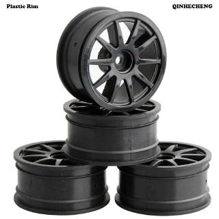 4pcs 910 Wheel Plastic Rim Offset 3mm Fit HSP HPI 1:10 On-Road Racing Car Tires