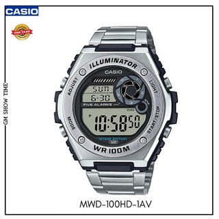 นาฬิกาข้อมือCasio รุ่นMWD-100HD-1AVของแท้100%พร้อมกล่องพร้อมใบรับประกัน