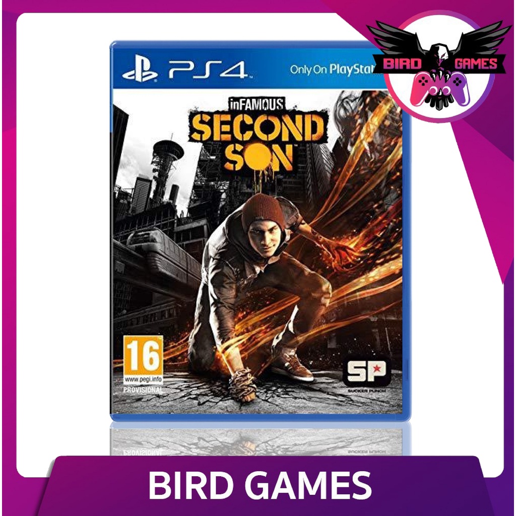 Infamous Second Son Ps4 แผ่นแท้มือ1!!!!! (Ps4 games)(Infamous Ps4)