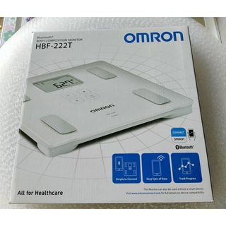 OMRON Body Composition Monitor HBF-222T เครื่องวัดดัชนีมวลกาย ออมรอน รุ่น HBF-222T (ของแท้รับประกันศูนย์ 2 ปี)