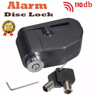 ล็อคดิส แบบมีเสียง สัญญาณกันขโมยมอเตอร์ไซค์ DISC LOCK ALARM