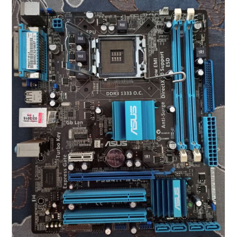 775 Asus P5G41T-M LX มีตำหนิอ่านก่อน + E5500 + sink + Ram DDR3 2gb