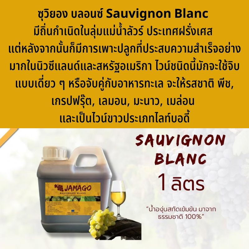น้ำผลไม้​ น้ำองุ่น​ เข้มข้น​ Jamago​ 1 ลิตร​ ซุวิยองค์ บลอนซ์ น้ำองุ่นขาว น้ำองุ่นทำไวน์