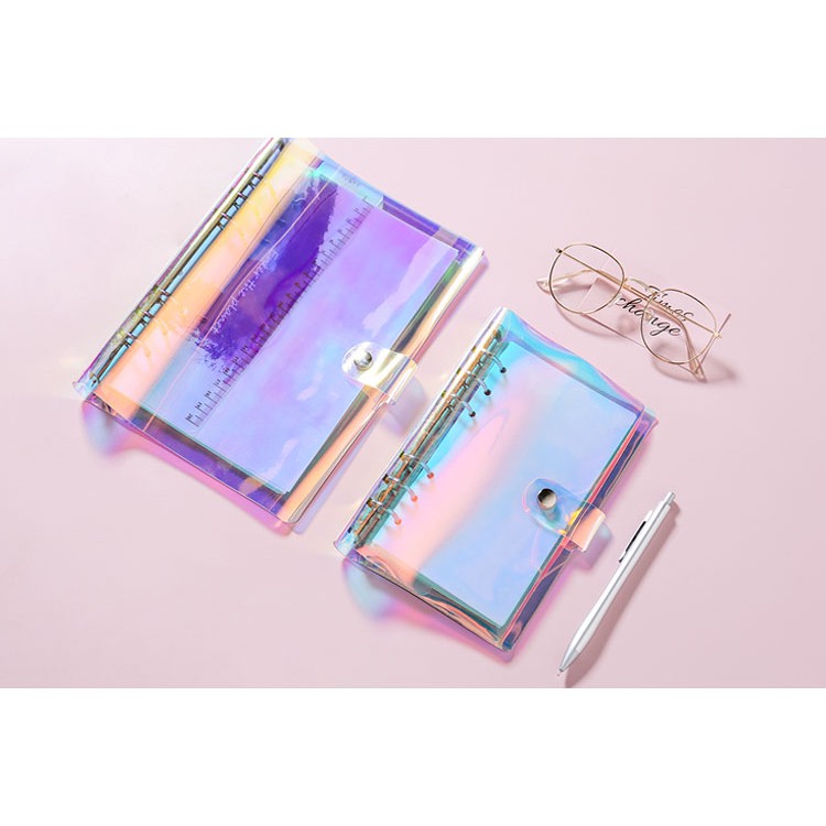 ปก Planner โฮโลแกรม เลเซอร์ ขนาด A5 และ A6  DIY PLANNER tSc0