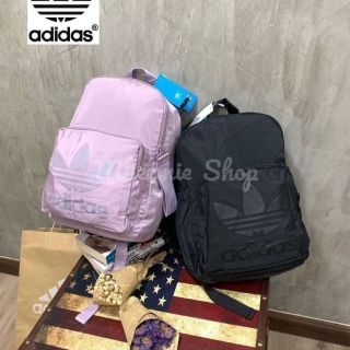 ส่งฟรี‼Adidas Classic Backpack กระเป๋าเป้สะพายหลัง ขนาดคลาสสิค เปิดซิปเดียวด้วยวัสดุNylon น้ำหนักเบา