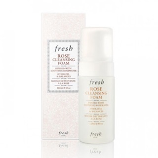 🔥ของแท้💯/ติดตามมีโค้ดลด/พร้อมส่ง fresh rose cleansing foam 120ml.