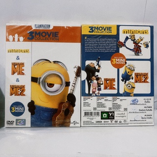 Media Play Minions 3-Movie Collection / มินเนี่ยนคอลเลคชั่น (DVD) / S15888D