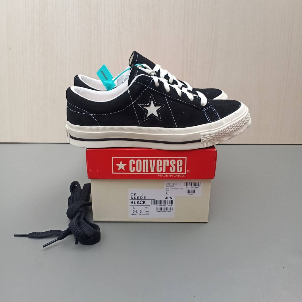 ทบทวนconverse One Star Japan รองเท าผ าใบล าลองส ขาวด า Good Price