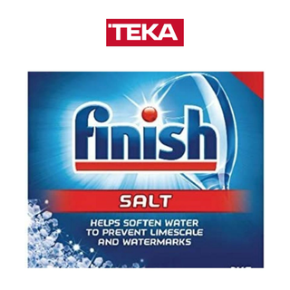 (ลดล้างสต๊อก ) Finish Buy 1 Get 1 free เกลือ ปรับสภาพน้ำ DISHWASHER SALT (Sal Lavavajillas) สำหรับเครื่องล้างจาน จากสเปน