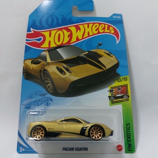 รถเหล็ก Hotwheels PAGANI HUAYRA สีทอง (ib6001)