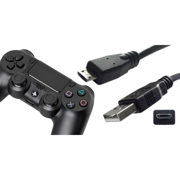 สายชาร์จ จอย PS4 ยาว 1.8 M [Cable USB] [USB Charger for Ps4] [สายUSB Ps4] [usb ps4] [สายชาร์จจอย PS4]