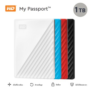 WD My Passport 1TB 2.5" USB 3.0 External Hard Drive