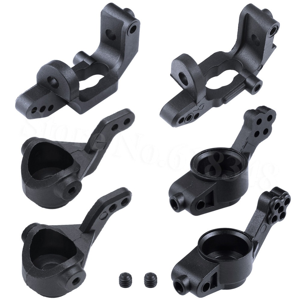 02013 02014 02015 Front Steering Rear Hub Carrier(L/R) For HSP 1:10 94101 94102 94122 94103 94103Pro 94123 94123Pro 94108 94111 94110Pro 94105 94106 94109 94110 94120 94107 94107Pro 94115