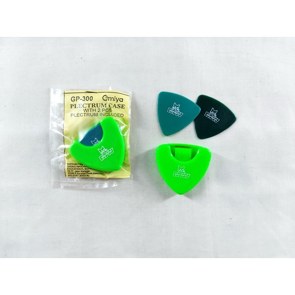 (3 ชุด) AERO GP300 2in1 GUITAR PICK with PLECTRUM CASE x 3 ชุด