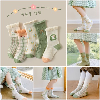 GG-Sock ถุงเท้าเด็กสวยๆสไตล์เกาหลี ผ้านิ่มใส่สบาย สำหรับเด็ก 1-5 ขวบ สินค้าพร้อมส่ง