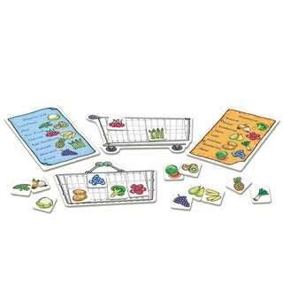 ORCHARD TOYS, Shopping List Extra-Fruit &Veg บอร์ดเกมส์เด็กจับคู่ ลิขสิทธิ์แท้ นำเข้าจากอังกฤษ 3-7ปี
