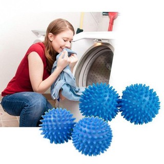 ลูกบอลซักผ้า Dryer Balls ผ้าไม่พันกัน ลูกบอลถนอมผ้า บอลซักผ้า นุ่มและแห้งไว 1 แพ็ค มี 2 ชิ้น T0249