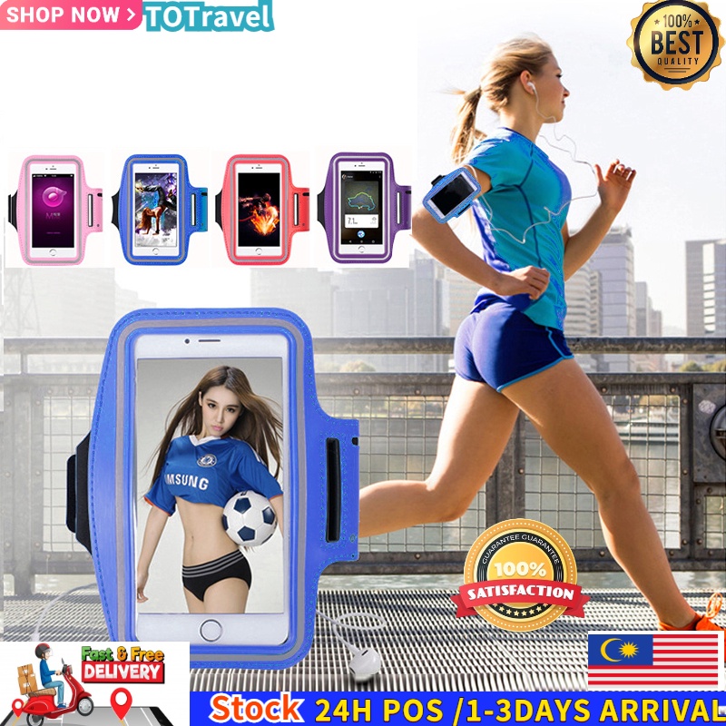 แฟชั่น Sport Armband outdoor Arm pack Phone Case 5.2-5.8 นิ้ว ที่วางโทรศัพท์ กระเป๋าถือแฟชั่น สลิง R