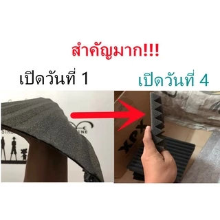 เเผ่นเก็บเสียง 12เเผ่น แผ่นกันเสียง แผงโฟมอะคูสติก มีให้เลือกหลายสี Acoustic Panels 30×30×1.5cm C85