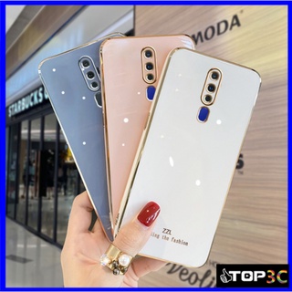 เคส OPPO F11 pro เคส OPPO F11 เคส OPPO A9 2020 A5 2020 A16 A5S A7 A12 F9 A3S A12E A53 A33 เคสโทรศัพท์แฟชั่นขอบตรง ZB