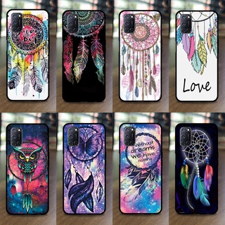 เคส Oppo A52 / A72 / A92 ใช้เคสเดียวกัน ลายตาข่ายดักฝัน ขอบนิ่มหลังแข็ง เคสมือถือ เคสโทรศัพท์ Case เคส TPU ขอบนิ่ม