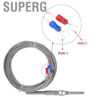 superg m 8 thread type k thermocouple อุปกรณ์เซ็นเซอร์อุณหภูมิ 0-400 30 มม.