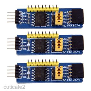 3 Pieces PCF8574 IO Expansion Board I2C Development Board for