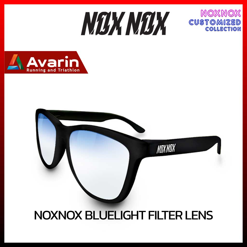 NOXNOX BLUELIGHT FILTER LENS แว่นใส่ดูคอม ถนอมสายตา แว่นตาเลนส์ Blue light ช่วยปกป้องดวงตาจากแสงสีฟ้