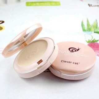 Clever Cat แป้งหอยทาก Clever Cat Snail B.B Powder Cover Pact  แป้งสุดคุ้ม 2 ชั้น