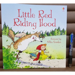 Little Red Riding Hood picture book กระดาษอ่อน ปกขาว