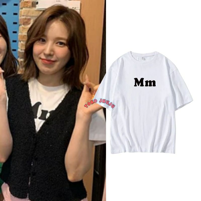 เสื้อยืด Wendy Red Velvet พร้อมสกรีน Mm