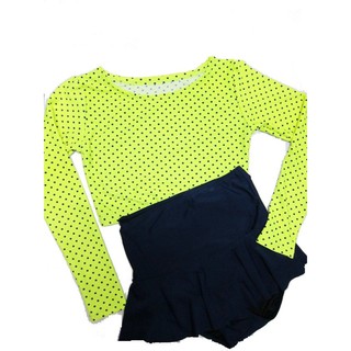 Easy Swim ชุดว่ายน้ำ Two Piece - Lime Green