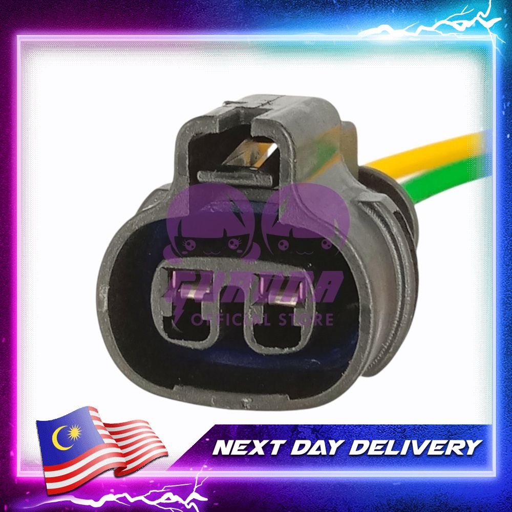 2 Pin Perodua Kelisa Kenari EJ Engine Cam Sensor Socket Connector ผลิตใน