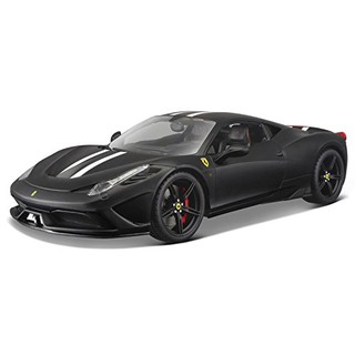 รถโมเดล Ferrari 458 Special (FERRARI SIGNATURE SERIES) อัตราส่วน 1:18 ออกแบบสมจริง สีสันสวยงาม - BBURAGO 18-16903 Black