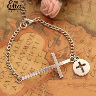 สร้อยข้อมือ LadyConcise Cross สร้อยข้อมืองัด