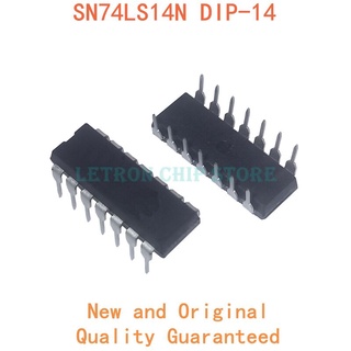 ไอซี SN74LS14N DIP14 SN74LS14 DIP 74LS14N 74LS14 DIP-14 HD74LS14P ใหม่ ของแท้ 10 ชิ้น