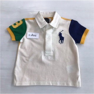 🇺🇸New ของแท้🇺🇸 Polo Ralph Lauren เสื้อผ้าเด็ก คอปกม้าใหญ่