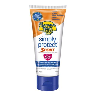 Banana Boat Simply Protect Sport Sunscreen Lotion SPF50+/PA+++ 90ml โลชั่นกันแดด